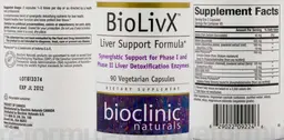 Label for BioLivX