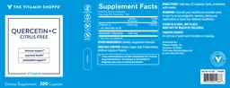Label for Quercetin+C