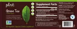 Label for Green Tea