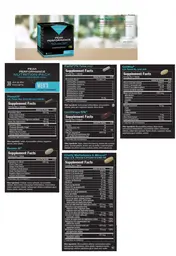Label for Vitality Multivitamin & Mineral