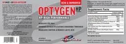 Label for OptygenHP