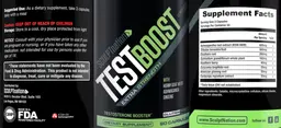 Label for TestBoost Extra Strength