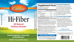 Label for Hi-Fiber