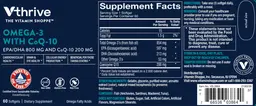 Label for Omega-3 with CoQ-10