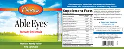 Label for Able Eyes