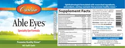 Label for Able Eyes