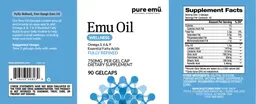 Label for Emu Oil