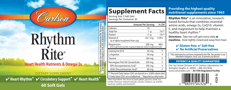 Label for Rhythm Rite