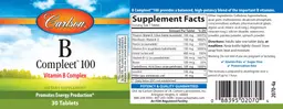 Label for B Compleet 100