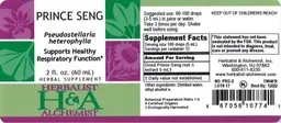 Label for Prince Seng