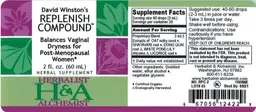 Label for David Winston's Replenish Compound