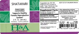 Label for Shatavari