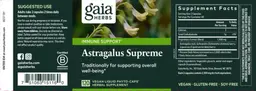 Label for Astragalus Supreme