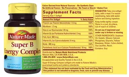 Label for Super B Energy Complex