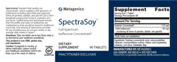 Label for SpectraSoy