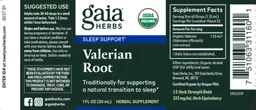 Label for Valerian Root