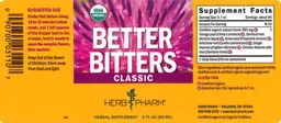 Label for Better Bitters Classic