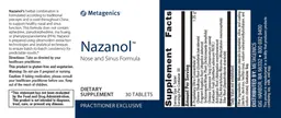 Label for Nazanol