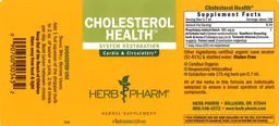 Label for Cholesterol Health