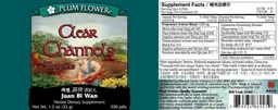 Label for Clear Channels Teapills