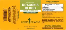 Label for Dragon's Blood