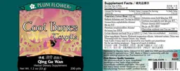 Label for Cool Bones Teapills