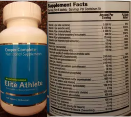 Label for Elite Athlete