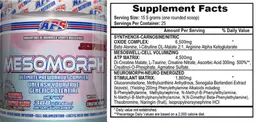 Label for Mesomorph Carnival Cotton Candy
