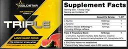 Label for Triple X Watermelon