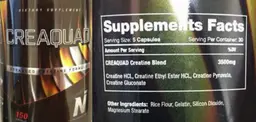 Label for Creaquad