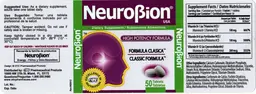 Label for NeuroBion Classic Formula