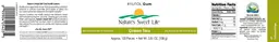 Label for Xylitol Gum Green Tea