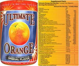 Label for Ultimate Orange