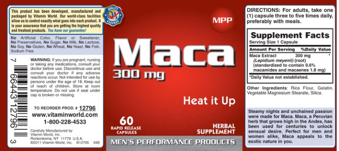 Maca 300 mg