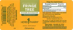 Label for Fringe Tree