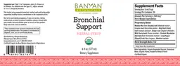 Label for Bronchial Support