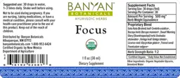 Label for Focus
