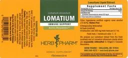 Label for Lomatium