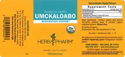 Label for Umckaloabo