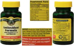 Label for Antioxidant Formula