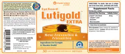 Label for Eye Guard Lutigold Extra