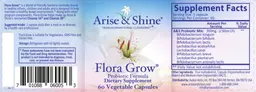 Label for Flora Grow