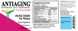 Label for Function for Women