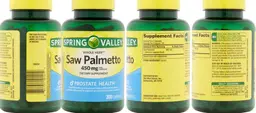 Label for Saw Palmetto 450 mg