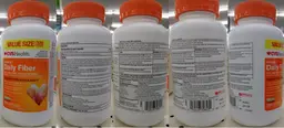 Label for Natural Daily Fiber