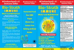 Label for Bio-Strath Immune