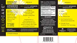 Label for Heliocare Advanced with Nicotinamide (B3)