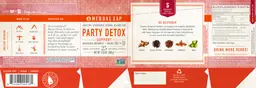 Label for Party Detox Support