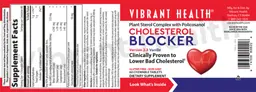 Label for Cholesterol Blocker Vanilla