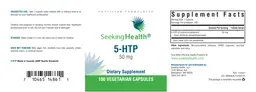 Label for 5-HTP 50 mg